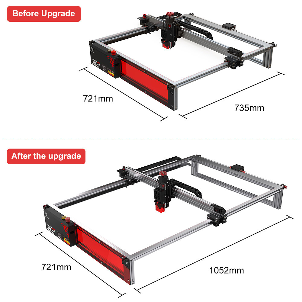 TWOTREES-TS2-Lasergravur-Groumlszlige-780x450mm-Erweiterungs-Kit-Lasergravurmaschine-Upgrade-Kit-DIY-1985235-6